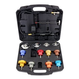 Mishimoto Aluminum Cooling System Pressure Tester Kit, 14pc