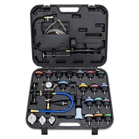 Mishimoto MM Cooling System Pressure Tester & Vacuum Purge Kit, 28pc