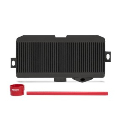 Mishimoto Kit superior Intercooler para Subaru WRX STI 2008-2014, Negro, mangueras rojas