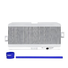 Mishimoto Kit superior Intercooler para Subaru WRX STI 2008-2014, Plata, mangueras Azul