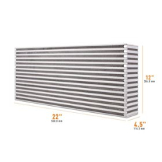 Mishimoto Universal Air-to-Air Race Intercooler Core, 22.00″ x 12.00″ x 4.50″