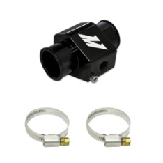 Mishimoto Adaptador para sensor temperatura agua, 28 mm, Negro