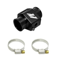 Mishimoto Adaptador para sensor temperatura agua, 30 mm, Negro