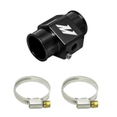 Mishimoto Adaptador para sensor temperatura agua, 34 mm, Negro