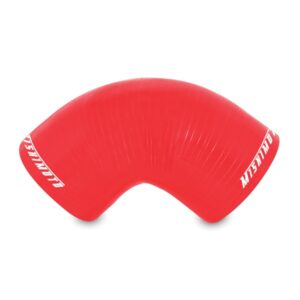 Mishimoto Manguito silicona 3″ a 90º, Rojo