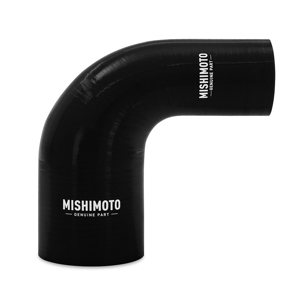 Mishimoto Silicone Reducer Coupler, 90 Degree, 2†to 3â€, Black