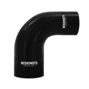 Mishimoto Silicone Reducer Coupler, 90 Degree, 2.25†to 3â€, Black