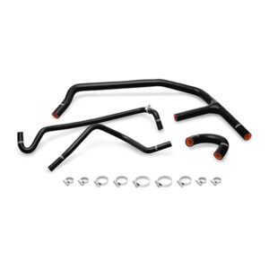 Mishimoto Kit manguitos de silicona auxiliar Ford Mustang EcoBoost 2015+ Negro