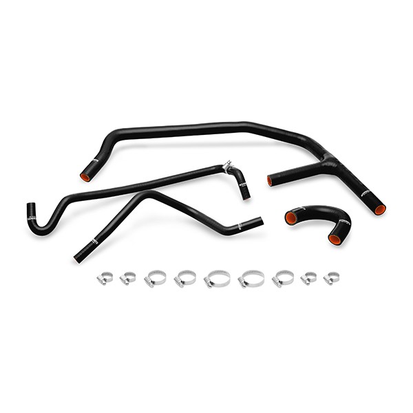Mishimoto Kit manguitos de silicona auxiliar Ford Mustang EcoBoost 2015+ Negro