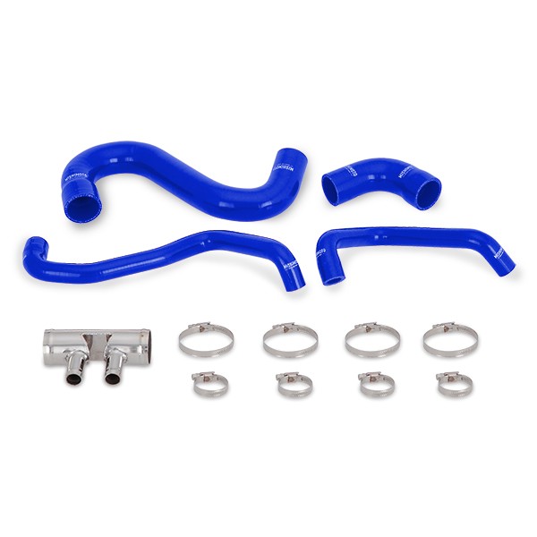 Mishimoto Kit manguitos de silicona inferior Ford Mustang GT 2015+ Azul