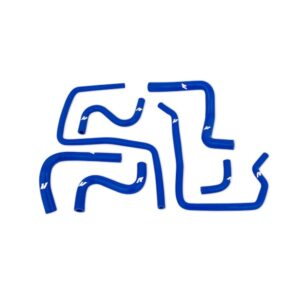 Mishimoto Kit manguitos de silicona auxiliares Subaru WRX / STI 2004-2007 Azul