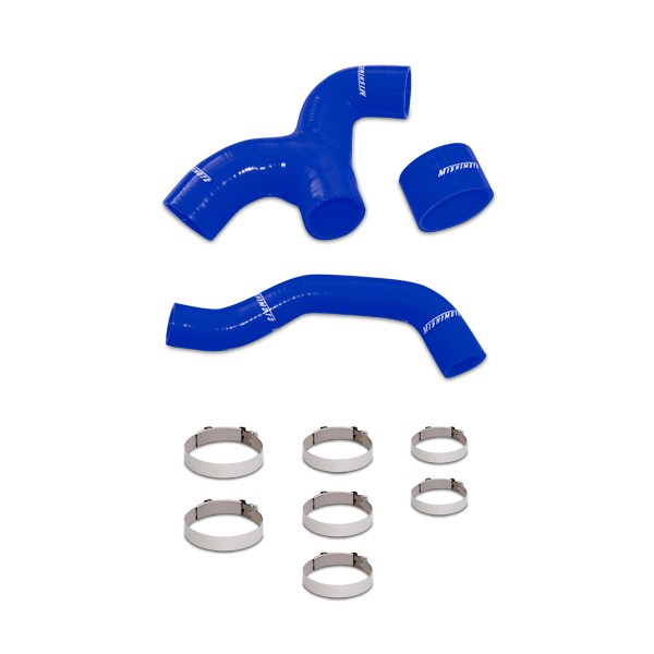 Mishimoto Kit manguitos de silicona intercooler Subaru WRX 01-05 Azules