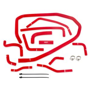 Mishimoto Kit manguitos de silicona auxiliares Subaru WRX 2015+ Rojo