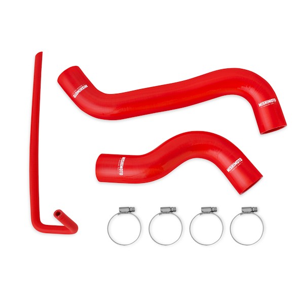 Mishimoto Kit manguitos de silicona radiador Subaru WRX 2015+ Rojo