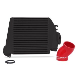Mishimoto Kit intercooler superior Subaru WRX 2008-2014, intercooler negro, silicona Roja